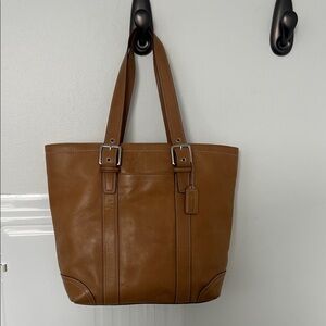 Coach Tan Leather Handbag